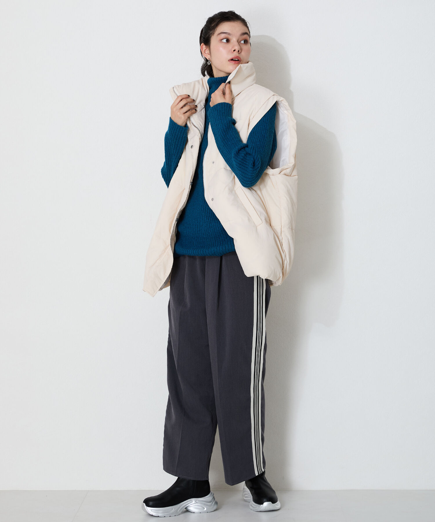 ORiental TRaffic「スニーカーソール配色ブーツ/41433」|ショートブーツ|