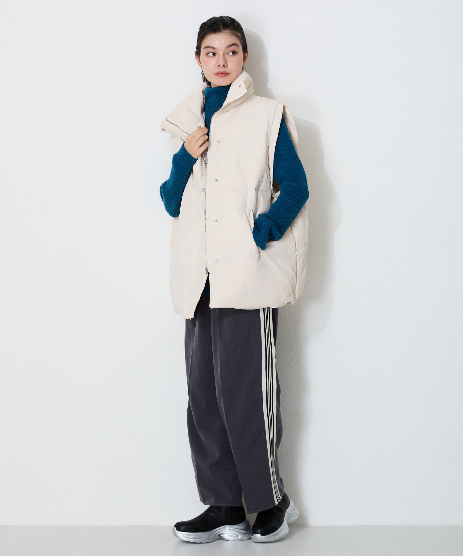 ORiental TRaffic「スニーカーソール配色ブーツ/41433」|ショートブーツ|