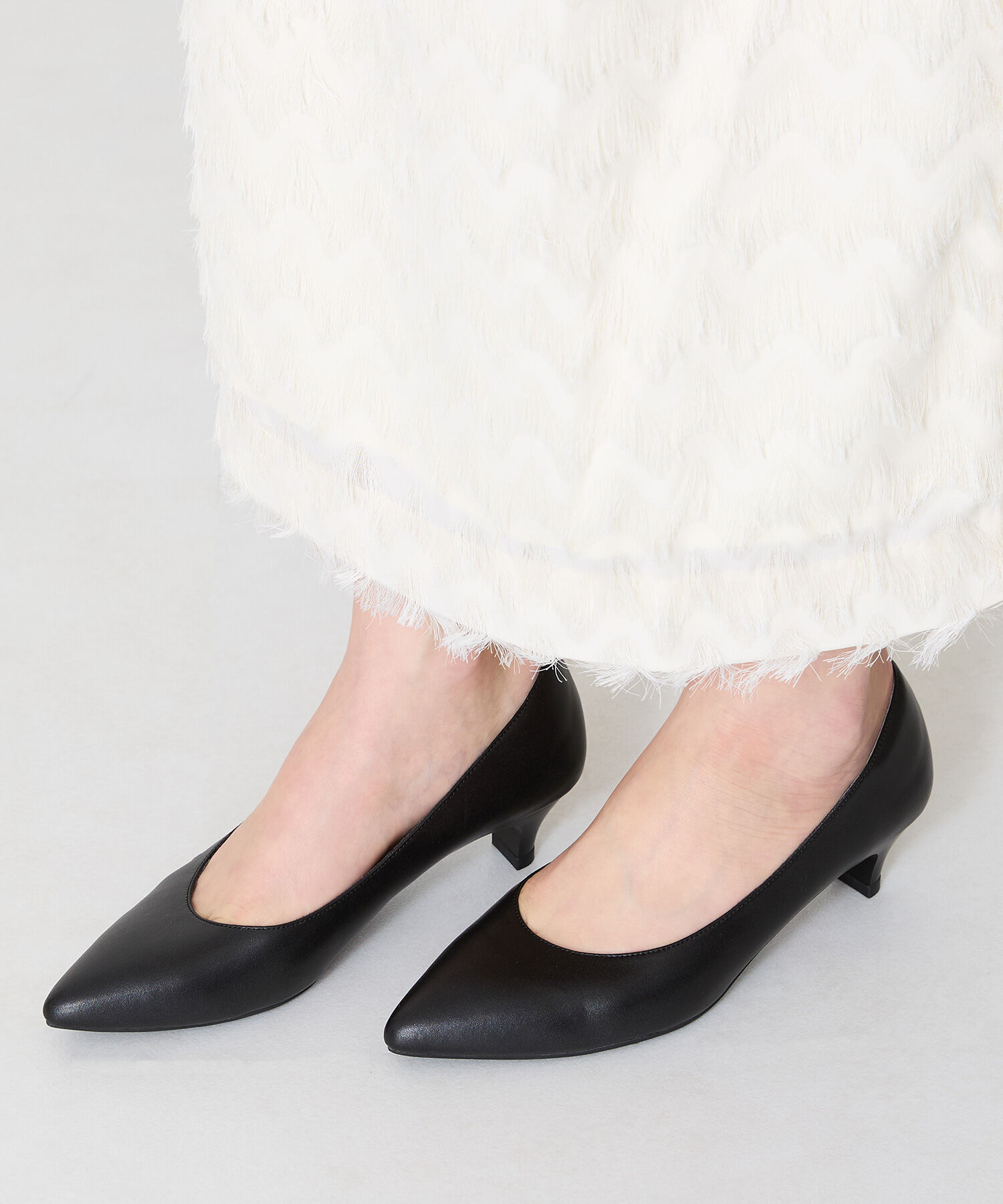 ORiental TRaffic「【跳べるパンプス/シリーズ累計１５０万足突破】ポインテッドトゥ4cmヒール/R-3217 パンプス クッション」|パンプス|