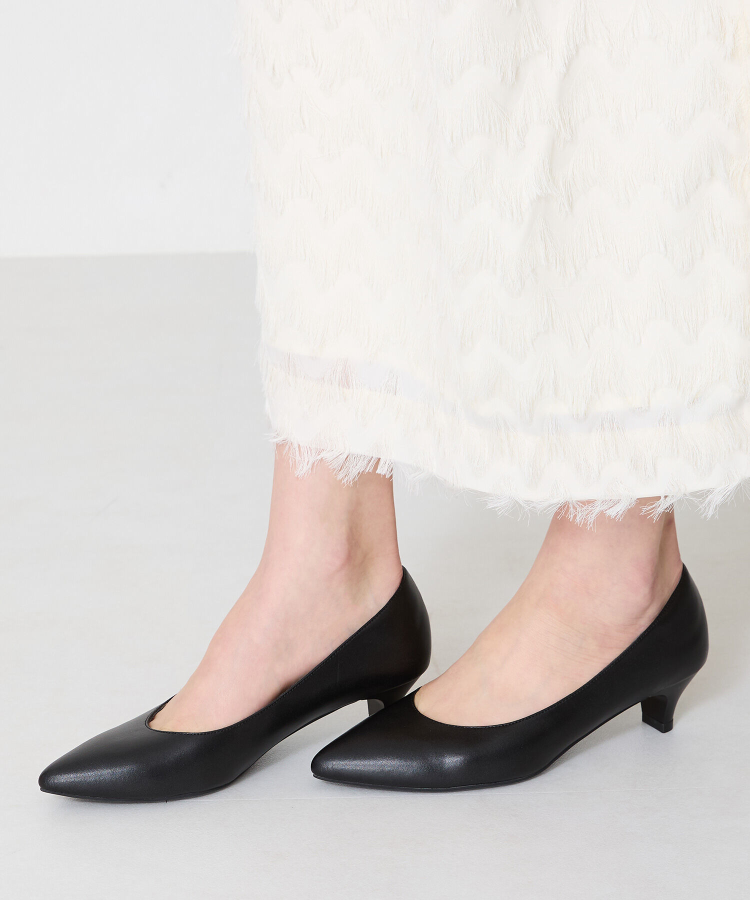 ORiental TRaffic「【跳べるパンプス/シリーズ累計１５０万足突破】ポインテッドトゥ4cmヒール/R-3217 パンプス クッション」|パンプス|