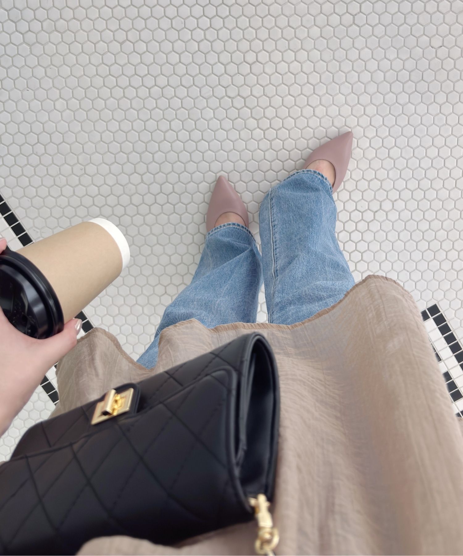 ORiental TRaffic「【跳べるパンプス/シリーズ累計１５０万足突破】ポインテッドトゥ4cmヒール/R-3217 パンプス クッション」|パンプス|