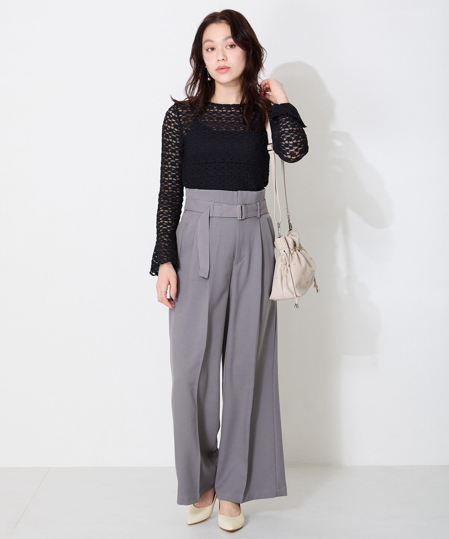 ORiental TRaffic「【跳べるパンプス/シリーズ累計１５０万足突破】ポインテッドトゥ4cmヒール/R-3217 パンプス クッション」|パンプス|