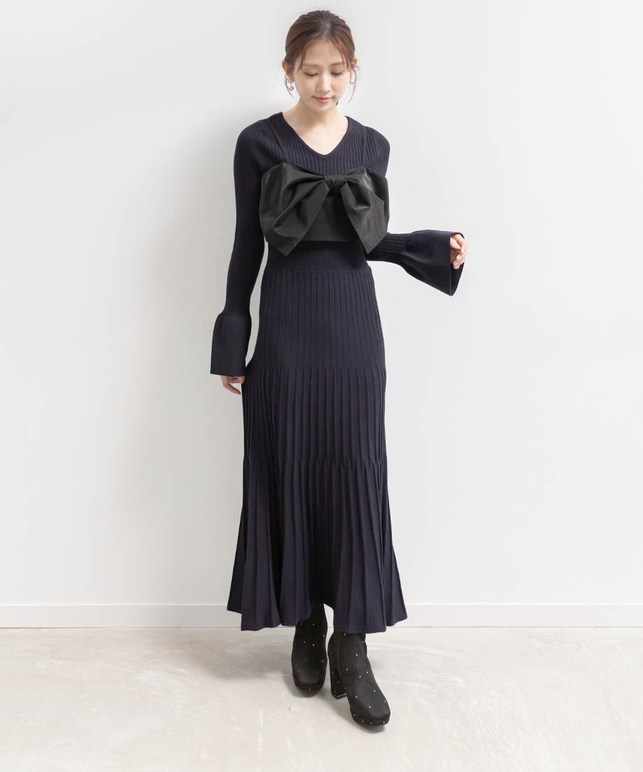  「ストーンデザインストレッチショートブーツ」|ショートブーツ|