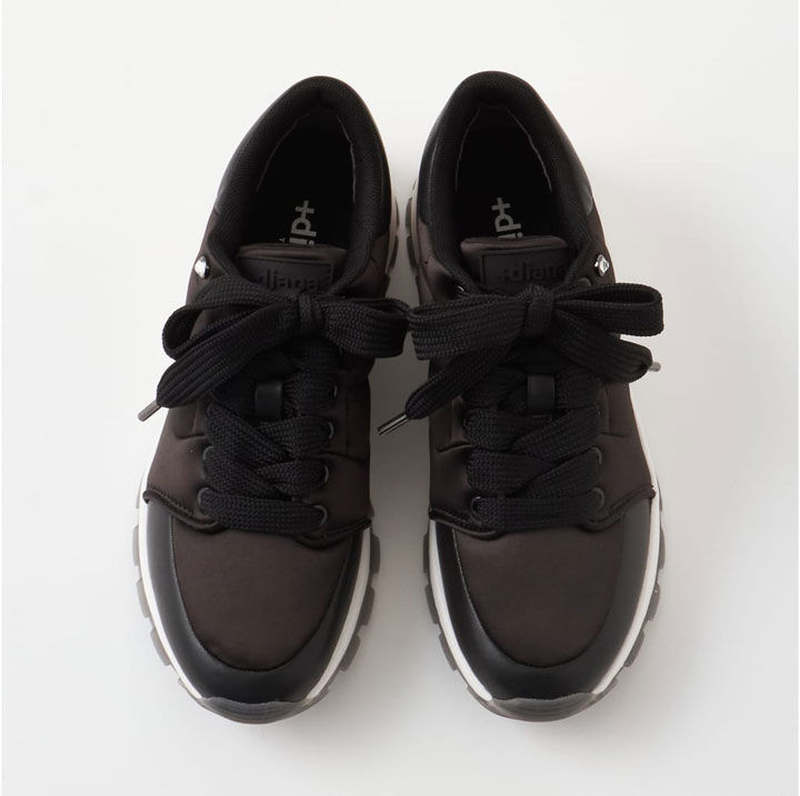 プラスダイアナ「サテンスニーカー　HE43519」|スニーカー|