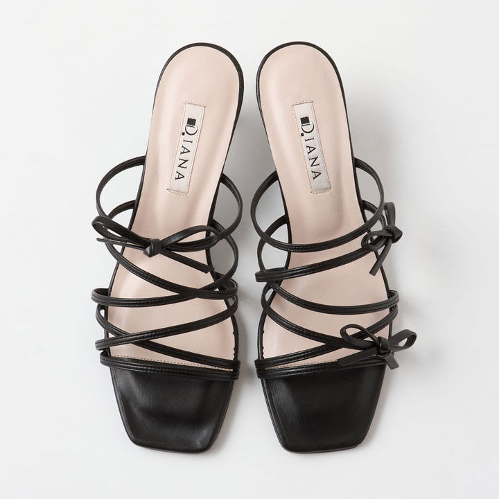 ダイアナ「リボンミュール　G55117」|サンダル|