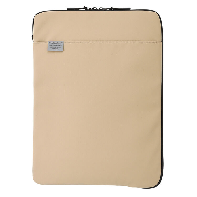DELFONICS「インナーキャリング 撥水（はっすい） パソコンケース 15インチ」|ビジネスバッグ|ベージュ