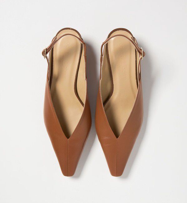 ODETTE E ODILE「センターシームバックベルト パンプス40&darr;&uarr;」|パンプス|