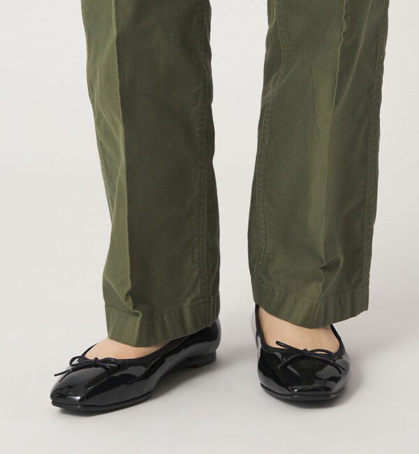 ODETTE E ODILE「【WEB限定】R スクエアバレエフラット10◎■&uarr;」|バレエシューズ|