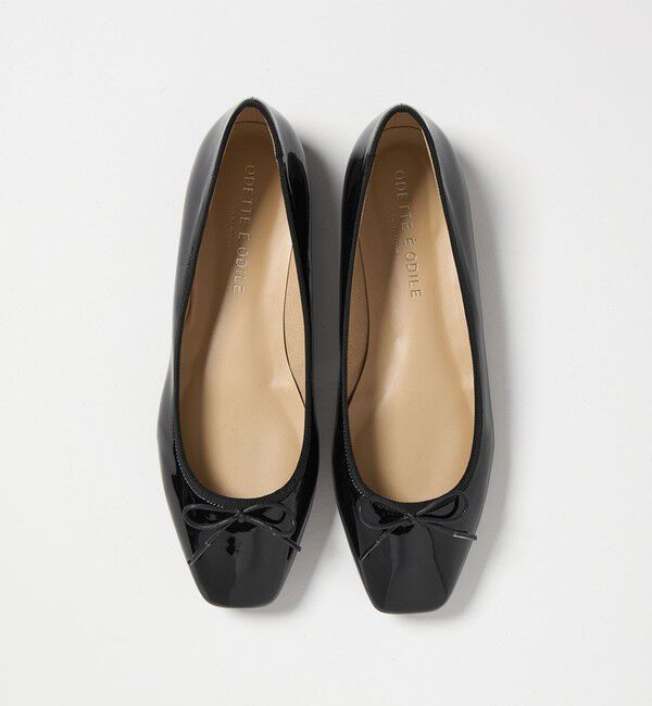 ODETTE E ODILE「【WEB限定】R スクエアバレエフラット10◎■&uarr;」|バレエシューズ|