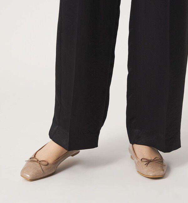 ODETTE E ODILE「【WEB限定】R スクエアバレエフラット10◎■&uarr;」|バレエシューズ|