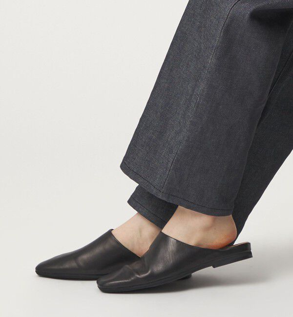 ODETTE E ODILE「コサージュミュール フラット10」|パンプス|