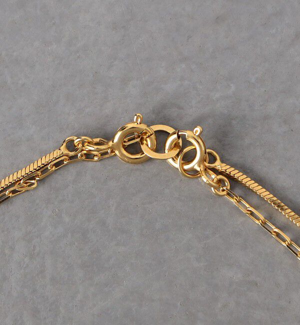 UNITED ARROWS「＜MARIHA＞Silent Rain 2連 チェーンネックレス」|ネックレス|