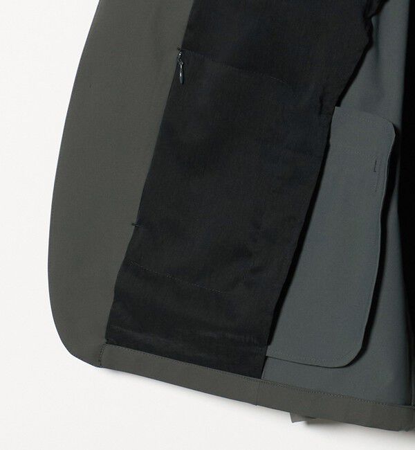 UNITED ARROWS「ダブルクロス シングル 2ボタン テーラードジャケット UA COZY ウォッシャブル ２WAYストレッチ はっ水」|スーツ|