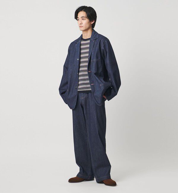UNITED ARROWS「【別注】＜WESCOT＞ ワンウォッシュ デニム ペインター パンツ」|チノ|