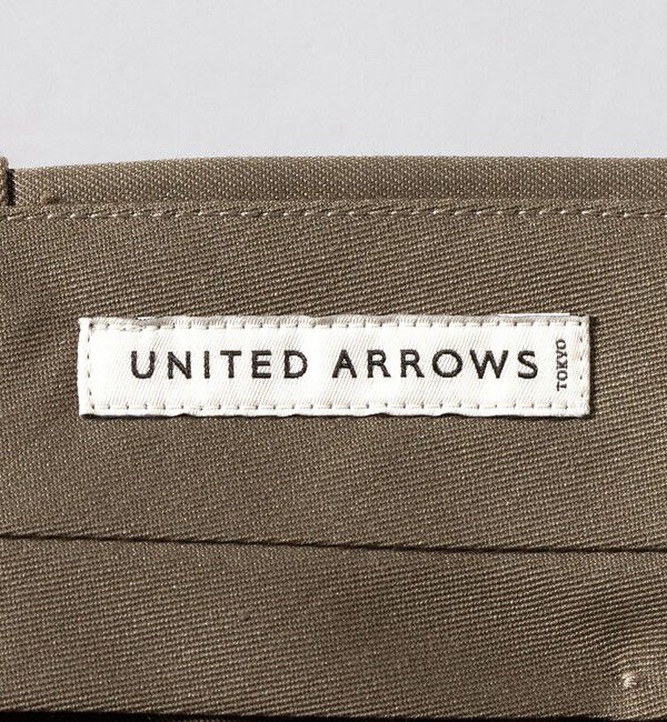 UNITED ARROWS「フォルムギャバジン モダン ストレート スラックス」|スラックス|