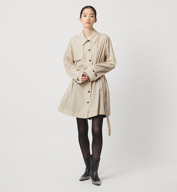 AEWEN MATOPH「＜AEWEN MATOPH＞トレンチライク ワンピースコート ‐ ウォッシャブル ‐」|その他|