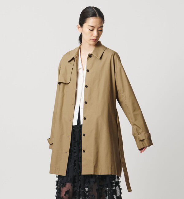 AEWEN MATOPH「＜AEWEN MATOPH＞トレンチライク ワンピースコート ‐ ウォッシャブル ‐」|その他|