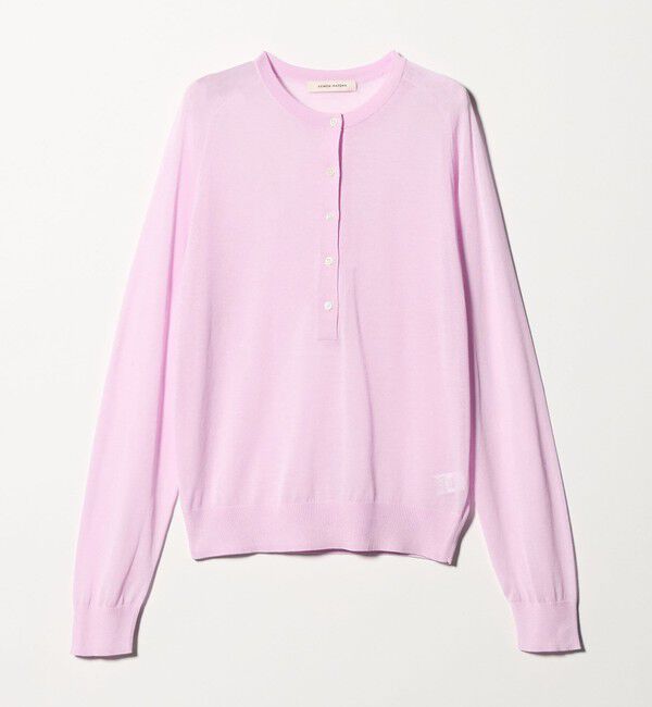 AEWEN MATOPH「＜AEWEN MATOPH＞シアーヘンリーネックニット ‐ ウォッシャブル ‐」|ニット・セーター|