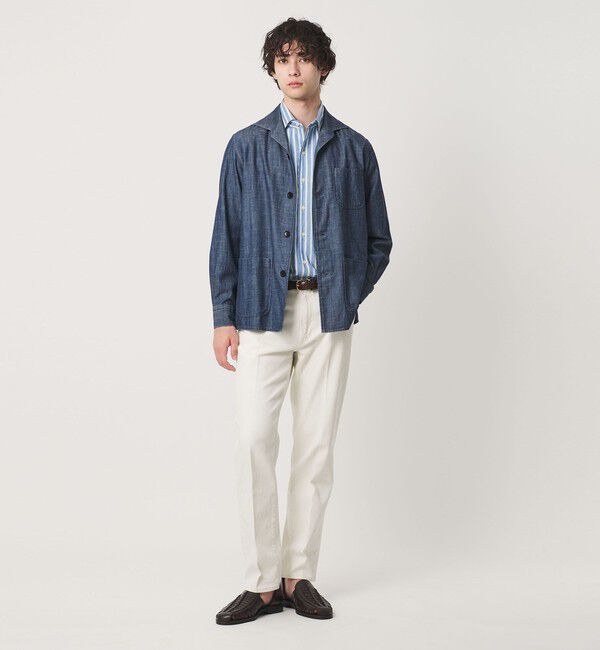 UNITED ARROWS「＜GUY ROVER＞ ストライプ シャツ」|シャツ・ブラウス|