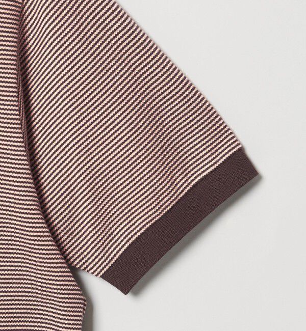 UNITED ARROWS「【別注】＜LACOSTE＞ボーダー スキッパー ポロシャツ」|ポロシャツ|