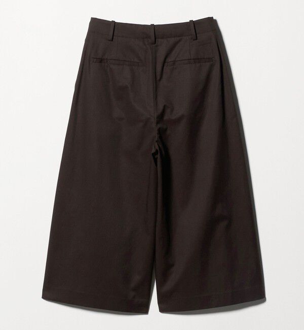 UNITED ARROWS「ギャバ クロップド パンツ」|キュロット|