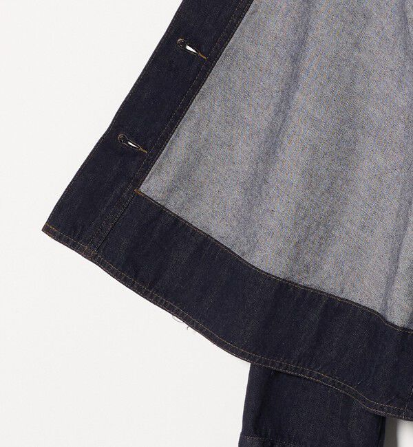 UNITED ARROWS「ステッチ フレア デニムジャケット」|デニムジャケット|