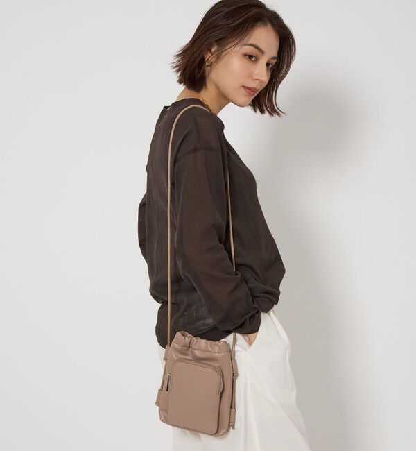 UNITED ARROWS green label relaxing「ソフト モバイル&times;ウォレット ポシェット / スマホショルダー」|ショルダー・メッセンジャー|