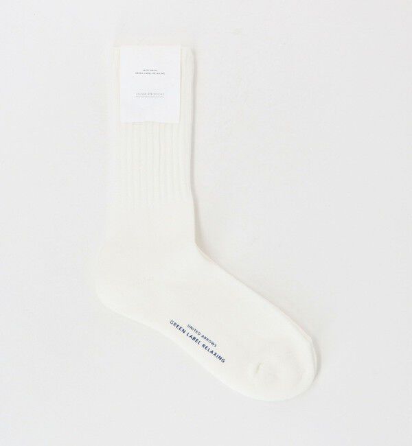UNITED ARROWS green label relaxing「GLR ルーズ ソックス」|ソックス|WHITE
