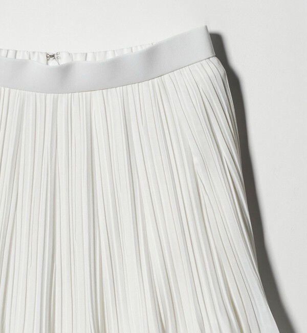 UNITED ARROWS green label relaxing「シアー プリーツ スカート」|フレア|