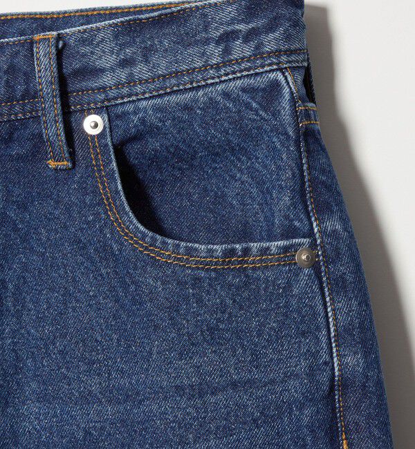 EMMEL REFINES「＜EMMEL REFINES＞EM ハイウエスト ルーズ フレアデニム パンツ」|チノ|