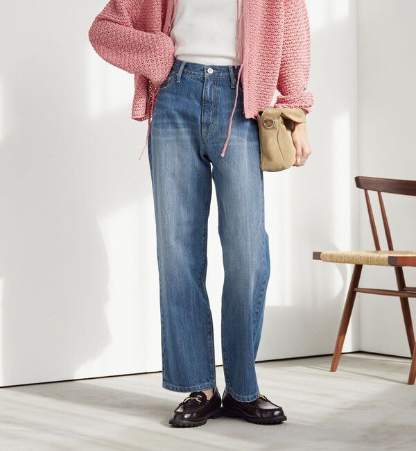 UNITED ARROWS green label relaxing「［size SHORT/TALLあり］ストレート デニム」|デニム|