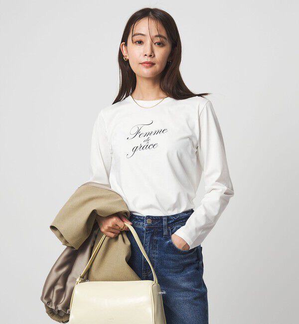 UNITED ARROWS green label relaxing「ロゴ ロングスリーブ カットソー」|Tシャツ・カットソー|その他3