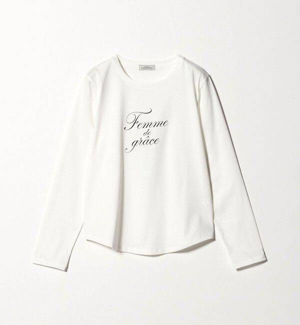 UNITED ARROWS green label relaxing「ロゴ ロングスリーブ カットソー」|Tシャツ・カットソー|