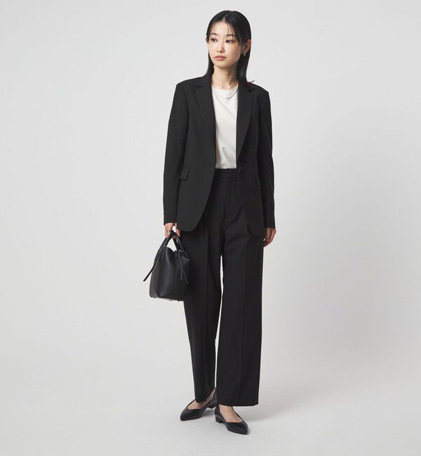 UNITED ARROWS green label relaxing「［size SHORTあり］カチリラ シングル テーラード ジャケット ブラック 」|テーラードジャケット|