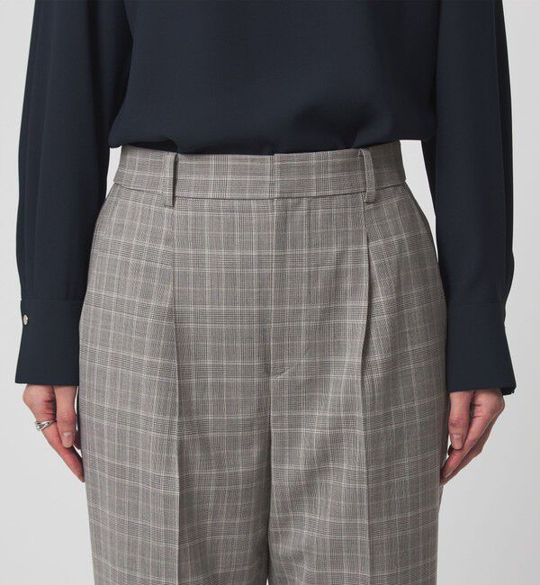 UNITED ARROWS green label relaxing「［size SHORT/TALLあり］カチリラ ストレート パンツ ウォッシャブル ストレッチ」|スラックス|