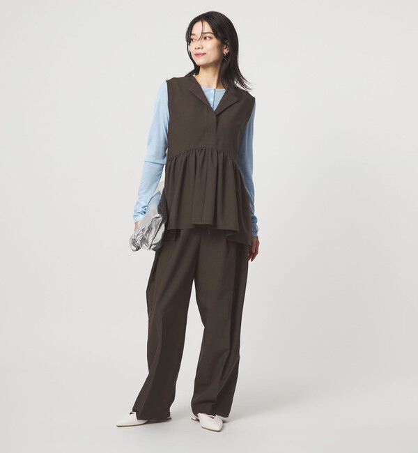 UNITED ARROWS green label relaxing「【別注】＜PROTAGONISTA＞2WAY ノースリーブ ブラウス」|シャツ・ブラウス|