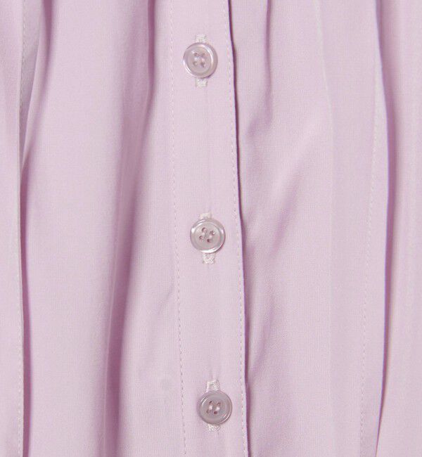 EMMEL REFINES「＜EMMEL REFINES＞EM フリルギャザー スキッパー ブラウス」|シャツ・ブラウス|