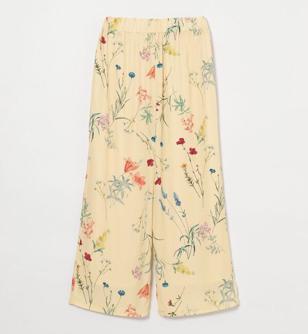 EMMEL REFINES「＜EMMEL REFINES＞EM フラワープリント イージーパンツ」|チノ|