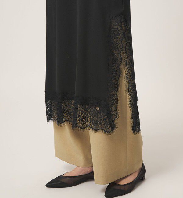 UNITED ARROWS green label relaxing「レース Vネック キャミソール ワンピース」|ワンピース|