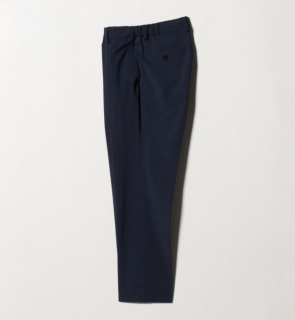 UNITED ARROWS green label relaxing「A+ ポリエステル ピンヘッド スタンダード イージー NP スラックス セットアップパンツ -ウォッシャブル・」|スラックス|NAVY