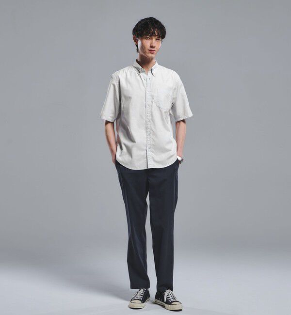 UNITED ARROWS green label relaxing「サッカー ドビー ボタンダウン 半袖 ポロシャツ」|ポロシャツ|