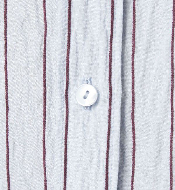 UNITED ARROWS green label relaxing「スタンド ストライプ ブラウス」|シャツ・ブラウス|