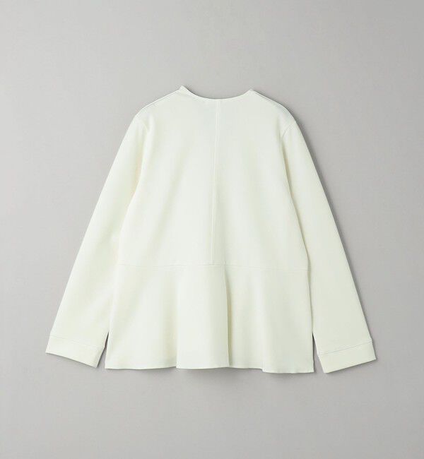 BEAUTY&YOUTH UNITED ARROWS「【WEB限定 Wardrobe DAILY MINIMAL】ペプラム Vネックプルオーバーカットソー」|Tシャツ・カットソー|