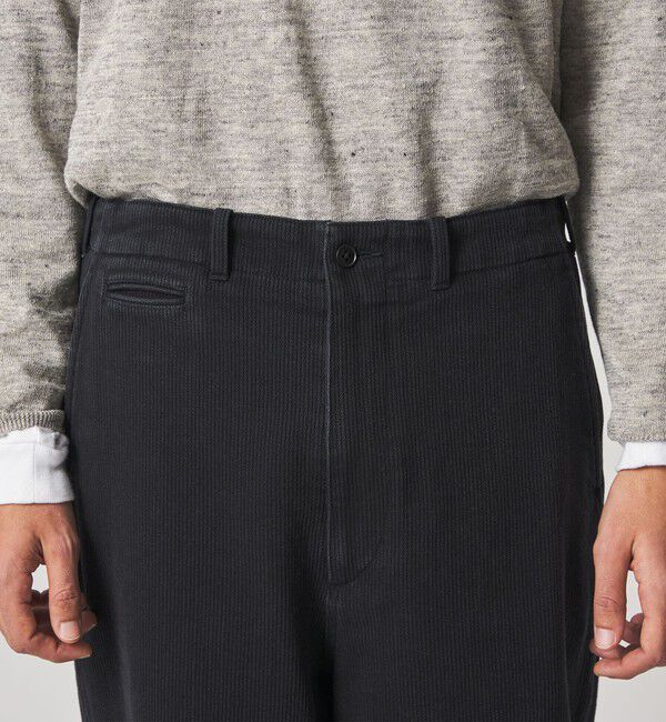STEVEN ALAN「＜Steven Alan＞ ピケ アーミー ノープリーツ トラウザーズII」|チノ|