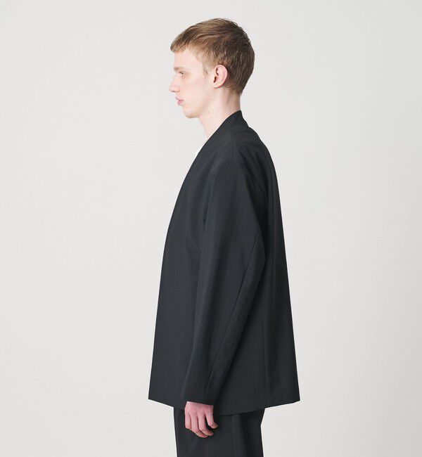 MONKEY TIME「RENU TROシリーズ ラペルレス ジャケット -セットアップ対応-」|テーラードジャケット|