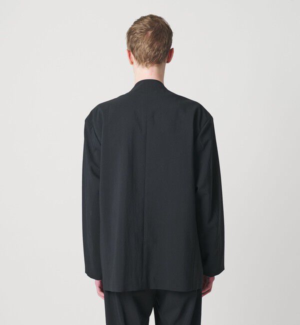 MONKEY TIME「RENU TROシリーズ ラペルレス ジャケット -セットアップ対応-」|テーラードジャケット|