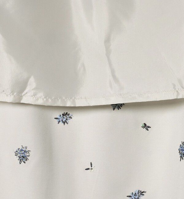 BEAUTY&YOUTH UNITED ARROWS「フラワー エンブロイダリー ドローストリング スカート ウォッシャブル」|スカート|