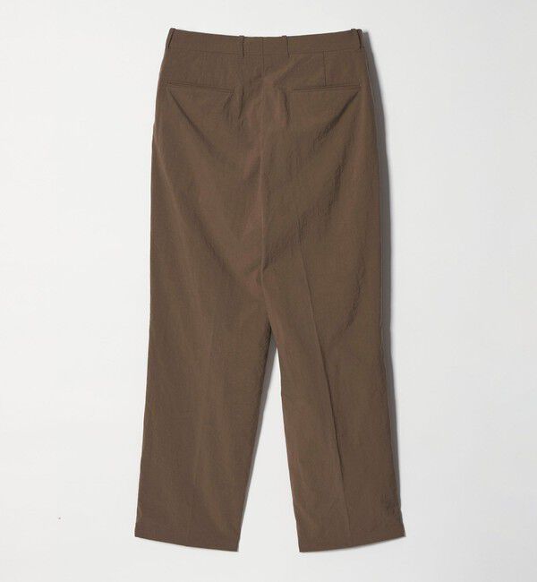 STEVEN ALAN「＜Steven Alan＞ ナイロン オックス アウト ワンプリーツ スラックス」|スラックス|