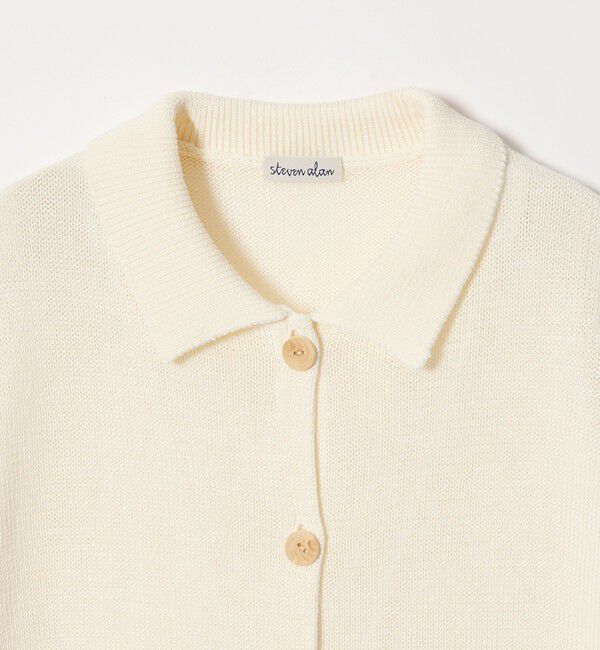 STEVEN ALAN「＜Steven Alan＞コットン ショートスリーブ カーディガン」|カーディガン|
