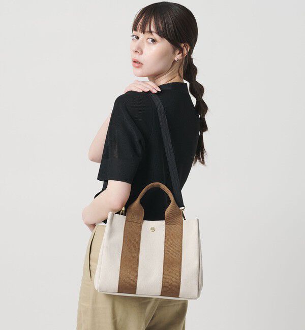 BEAUTY&YOUTH UNITED ARROWS「＜VIOLAd&rsquo;ORO＞GINO キャンバス トートバッグ M」|トートバッグ|MD.BROWN